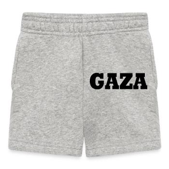 Gaza - Short Bébé - gris chiné - Devant