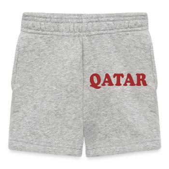 Qatar - Short Bébé - gris chiné - Devant