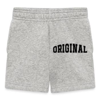 original - Baby Shorts - Grau meliert - Vorne