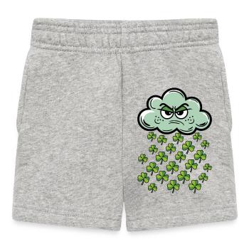 Fête de la Saint-Patrick - Short Bébé - gris chiné - Devant