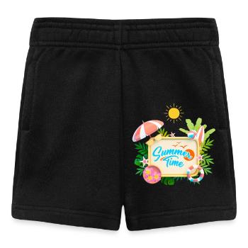 Summer Time - Baby Shorts - Schwarz - Vorne