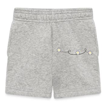 Edelweiss - Baby Shorts - Grau meliert - Vorne