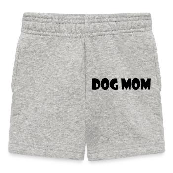 Dog mom - Short Bébé - gris chiné - Devant
