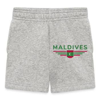 Maldives Fans: Exclusive Shirts - Baby Shorts - heather grey - Front