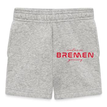 T-Shirt Brême – Skyline - Short Bébé - gris chiné - Devant