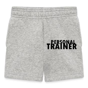 Personal trainer - Baby Shorts - heather grey - Front