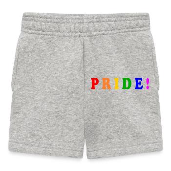 Pride - Baby Shorts - Grau meliert - Vorne