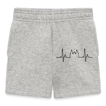 2541614 14150662 luebeck - Baby Shorts - Grau meliert - Vorne