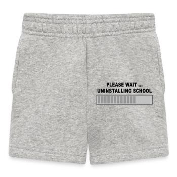 Cadeau drôle de graduation scolaire - Short Bébé - gris chiné - Devant