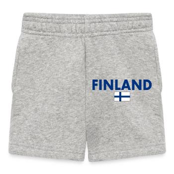 Finland - Baby Shorts - heather grey - Front