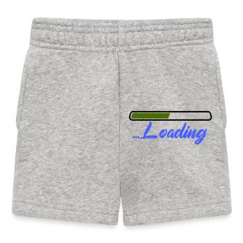 loading - Baby Shorts - Grau meliert - Vorne