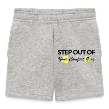 Sortez de votre zone de confort - Short Bébé - gris chiné - Devant