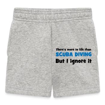 Dive - Baby Shorts - heather grey - Front