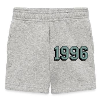 1996 Anniversaire Année Vieillissement Age 29 ans - Short Bébé - gris chiné - Devant