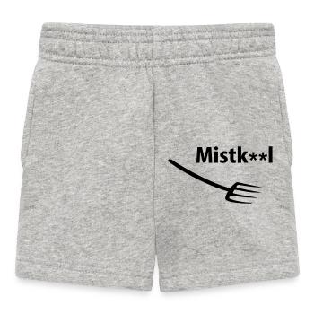Pferd - Baby Shorts - heather grey - Front