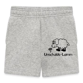 Unschulds Lamm - Baby Shorts - Grau meliert - Vorne