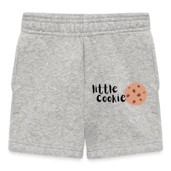 petit cuisinier - Short Bébé - gris chiné - Devant