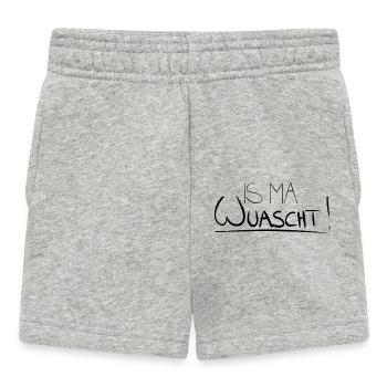 Is ma Wuascht! - Baby Shorts - Grau meliert - Vorne