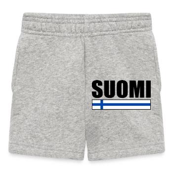 Finland - Baby Shorts - heather grey - Front
