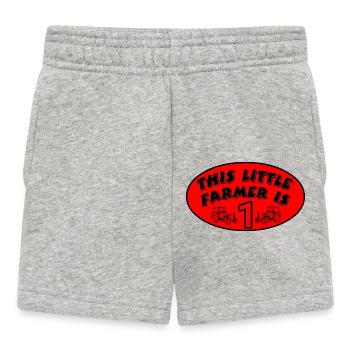 Farmer - Baby Shorts - heather grey - Front