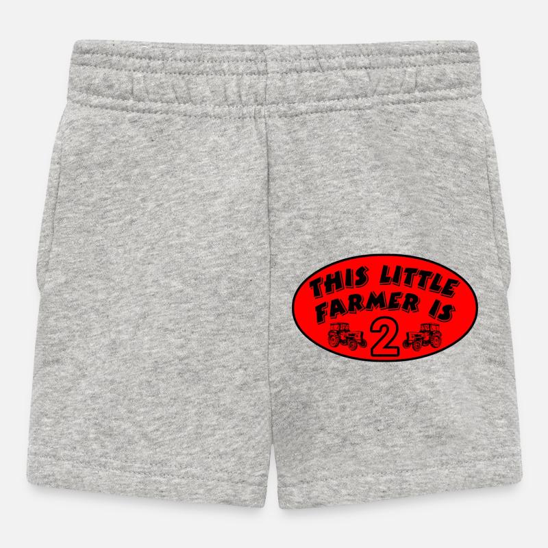 Bauer - Baby Shorts - Grau meliert