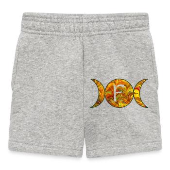mondphasen e 38 f - Baby Shorts - Grau meliert - Vorne