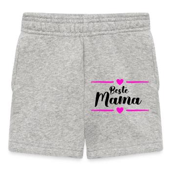 Best Mom - Baby Shorts - heather grey - Front