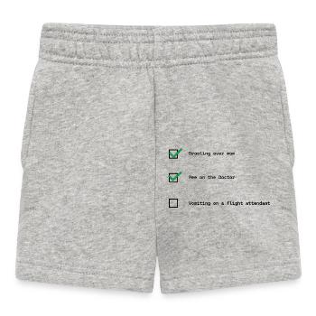 Baby list - Baby Shorts - heather grey - Front