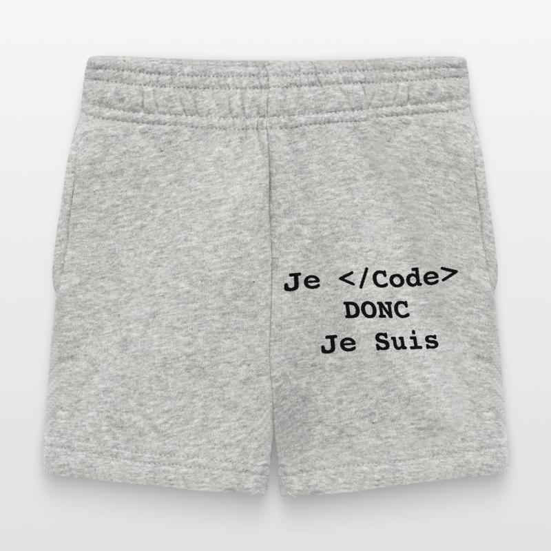 I code so I'm a computer scientist and a programmer Baby Shorts