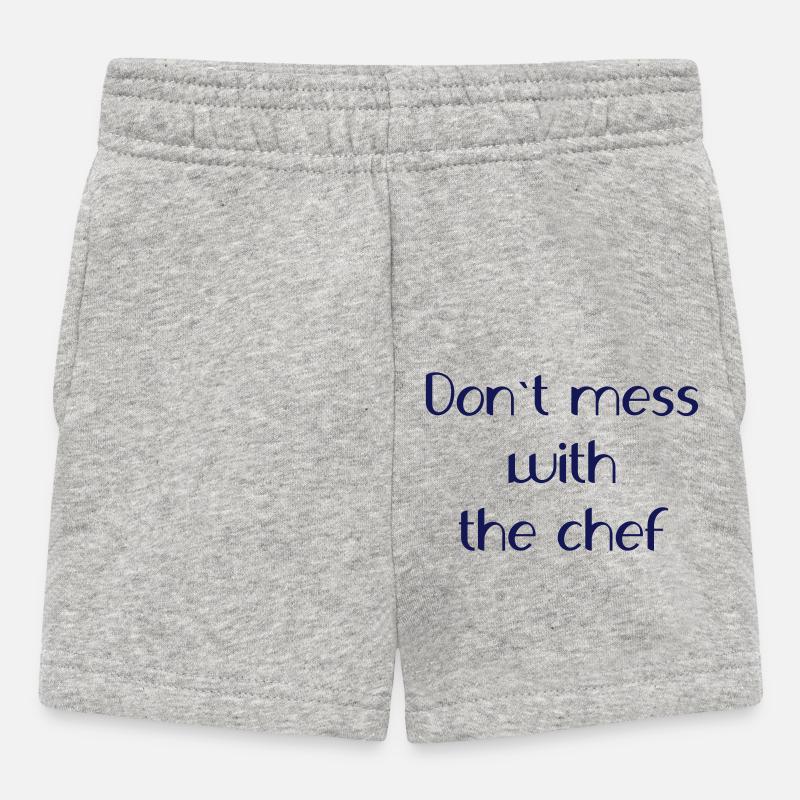 Chef - Baby Shorts - Grau meliert
