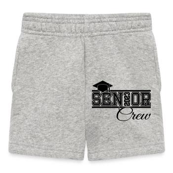 Senior 2023 Crew Stolze Crew von Absolventen - Baby Shorts - Grau meliert - Vorne