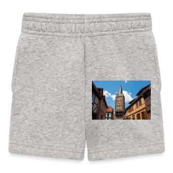 Schreckensturm Quedlinburg - Baby Shorts - Grau meliert - Vorne