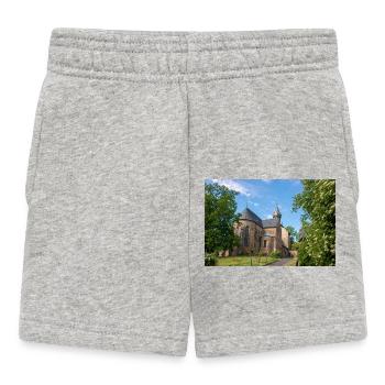 parish church St. Peter and Paul Goslar - Baby Shorts - heather grey - Front