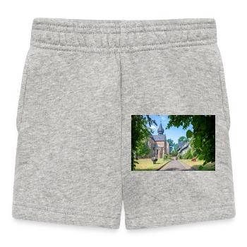 parish church St. Peter and Paul Goslar - Baby Shorts - heather grey - Front
