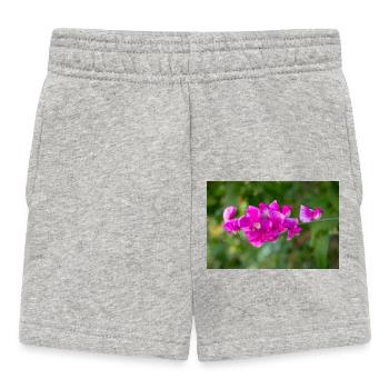 immerwährende Erbse mehrjährige Erbse Lathyrus latifolius - Baby Shorts - Grau meliert - Vorne