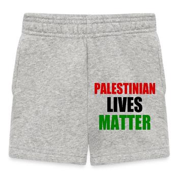 Palestinian lives matter - Short Bébé - gris chiné - Devant