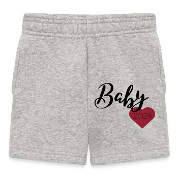Bébé 2024 - Short Bébé - gris chiné - Devant