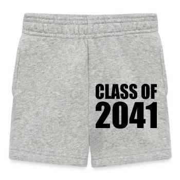 Class of 20241 - Baby Shorts - heather grey - Front