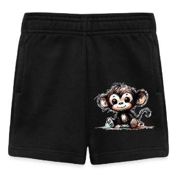 Singes - Short Bébé - noir - Devant