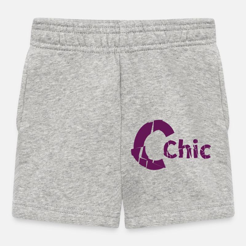 Chic - Baby Shorts - heather grey