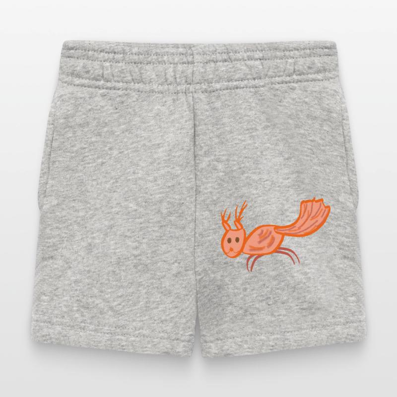 Eichhörnchen Nüsse oder Tee Baby Shorts