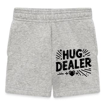 Revendeur Hug - Short Bébé - gris chiné - Devant