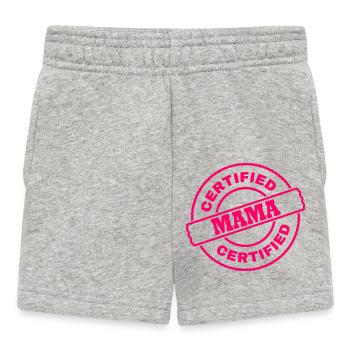 Mama - Short Bébé - gris chiné - Devant