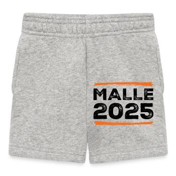 Malle 2025 Dire - Short Bébé - gris chiné - Devant