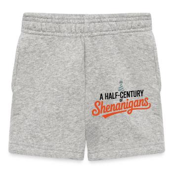 demi-siècle manigances chapeau de fête anniversaire - Short Bébé - gris chiné - Devant