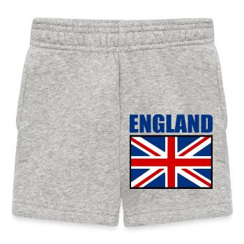 angleterre - Short Bébé - gris chiné - Devant
