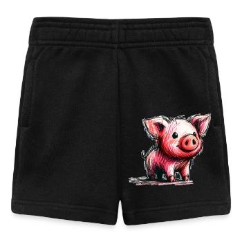 Piglet - Baby Shorts - black - Front