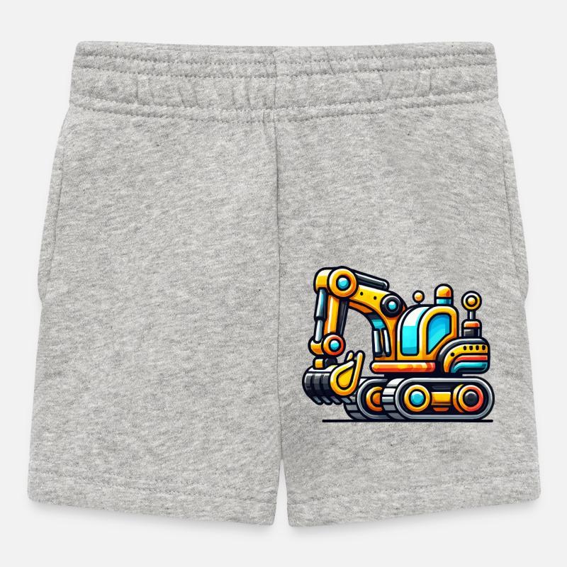 Bagger - Baby Shorts - Grau meliert