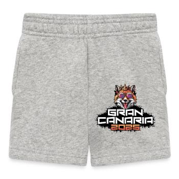 Gran Canaria 2025 Party Fuchs - Baby Shorts - Grau meliert - Vorne