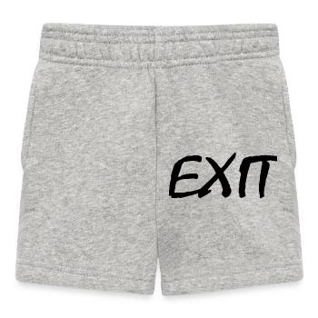 Exit - Baby Shorts - Grau meliert - Vorne